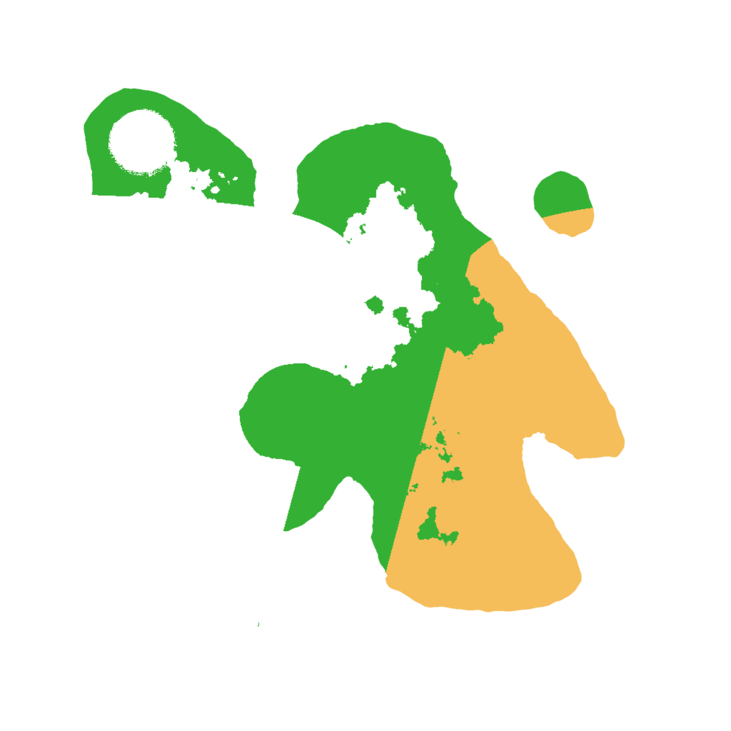 Biome Rust Map: Barren, Size: 2000, Seed: 4000