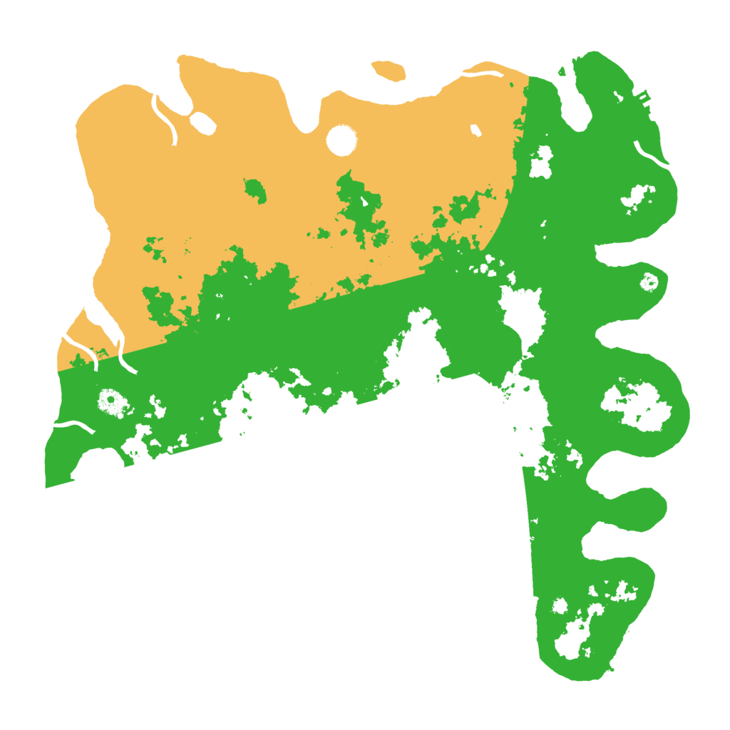 Biome Rust Map: Procedural Map, Size: 4200, Seed: 639477980
