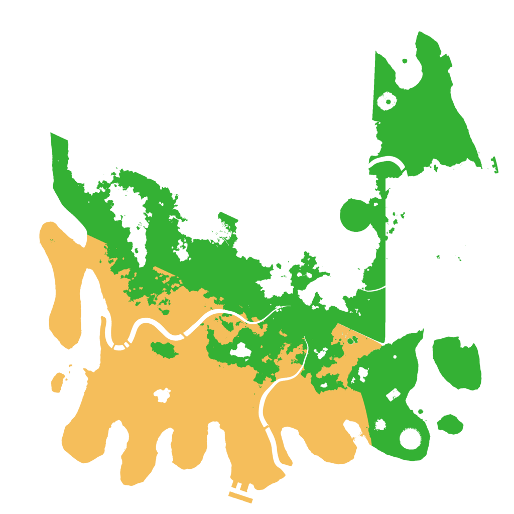 Biome Rust Map: Procedural Map, Size: 4250, Seed: 19098