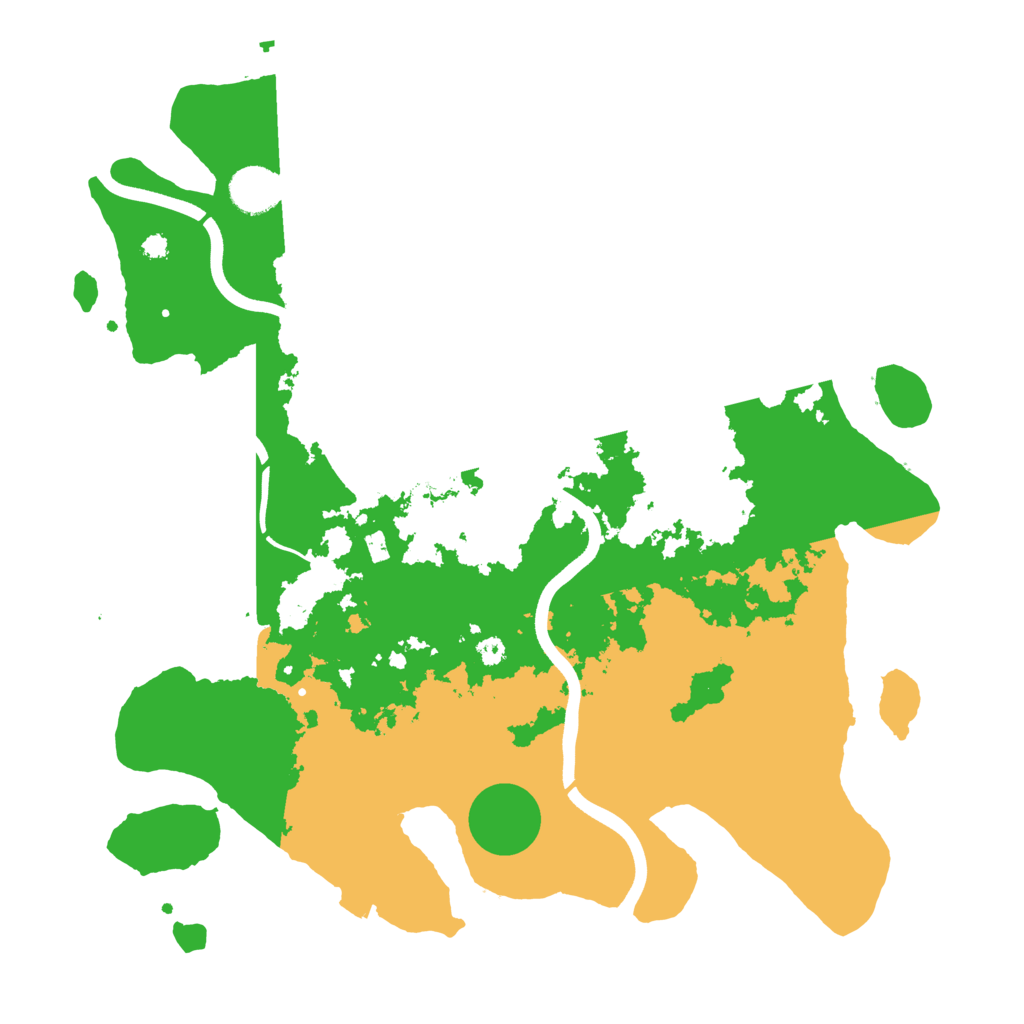 Biome Rust Map: Procedural Map, Size: 3750, Seed: 901381453