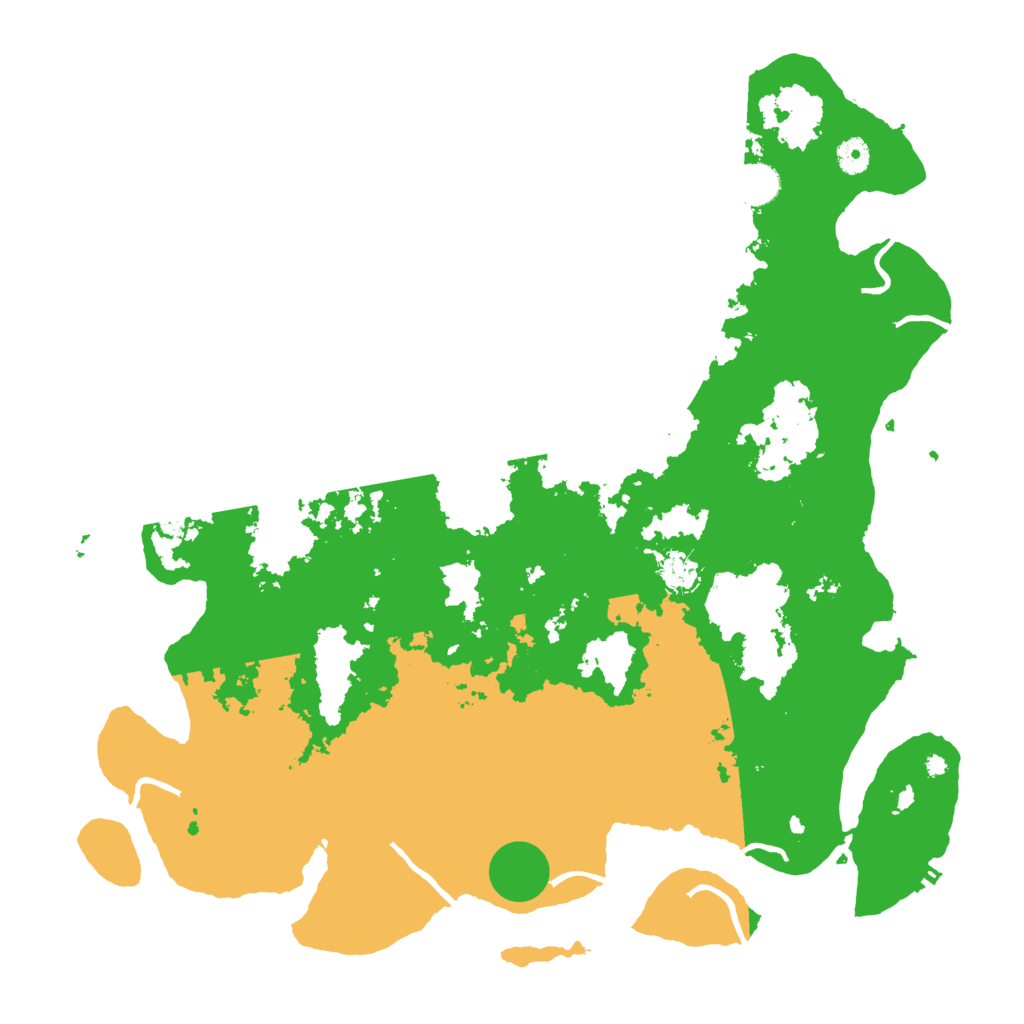 Biome Rust Map: Procedural Map, Size: 4475, Seed: 18800