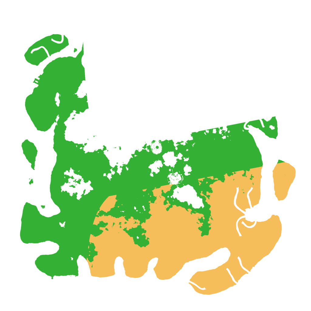 Biome Rust Map: Procedural Map, Size: 4000, Seed: 4536534