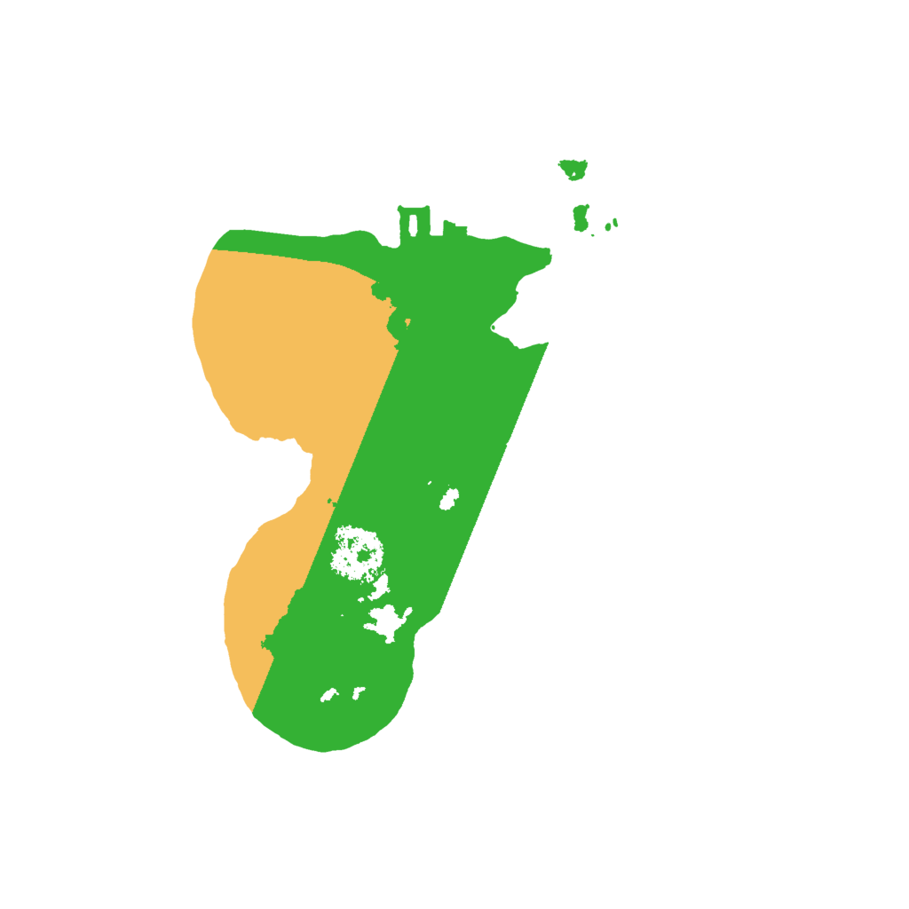 Biome Rust Map: Procedural Map, Size: 1750, Seed: 8543