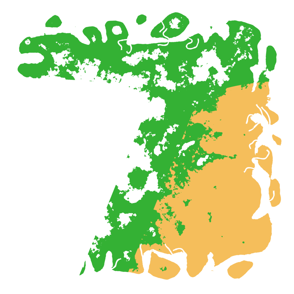 Biome Rust Map: Procedural Map, Size: 5800, Seed: 12345