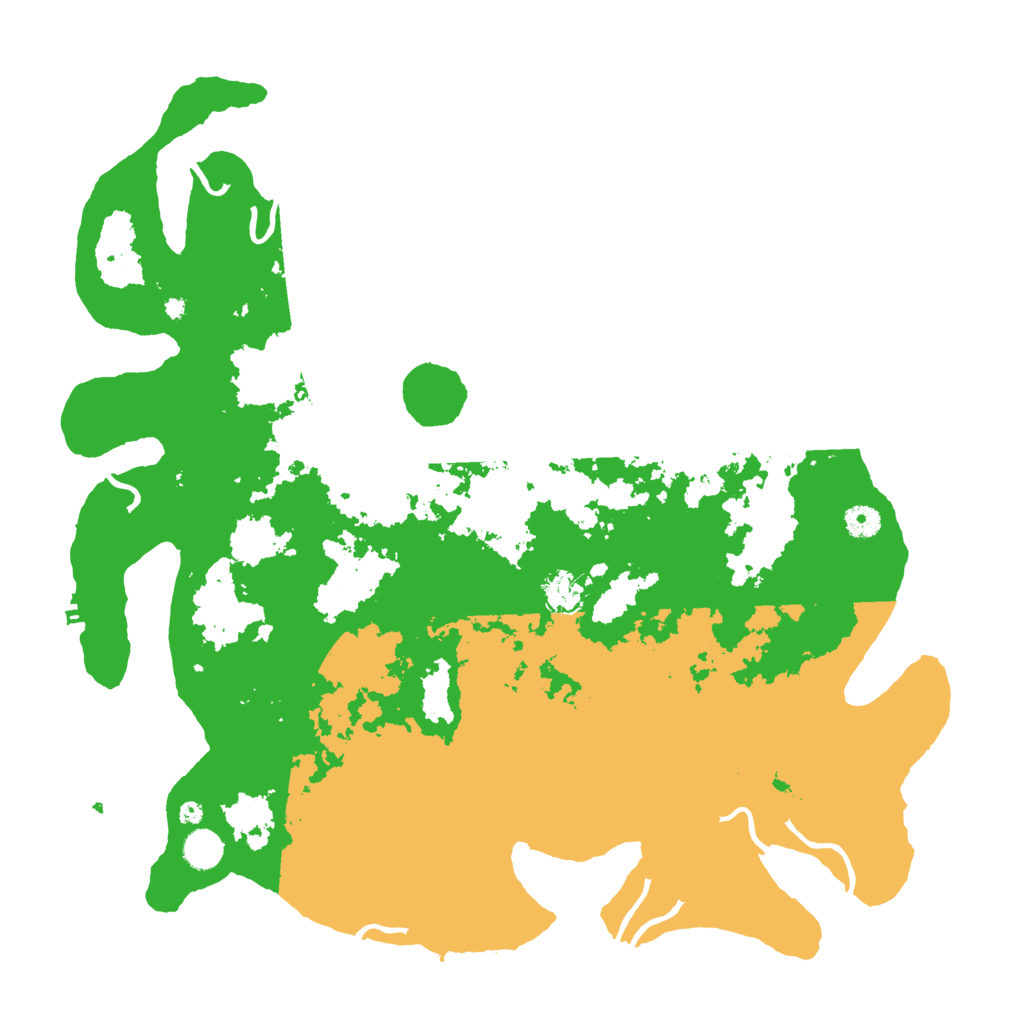 Biome Rust Map: Procedural Map, Size: 4500, Seed: 84214