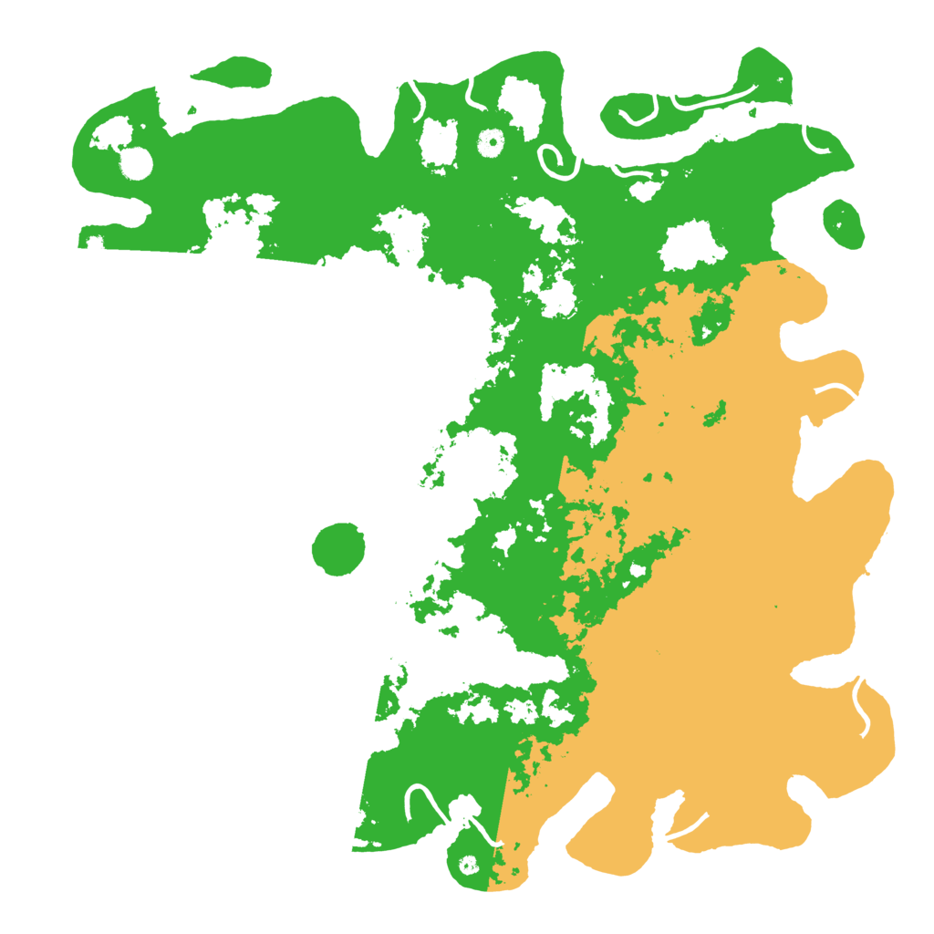 Biome Rust Map: Procedural Map, Size: 5000, Seed: 46546456