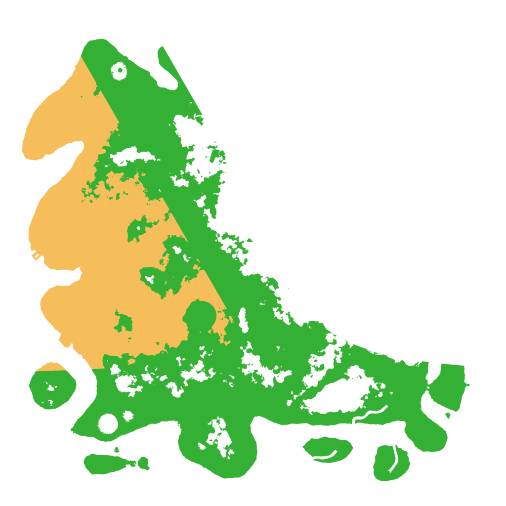 Biome Rust Map: Procedural Map, Size: 4498, Seed: 300716328