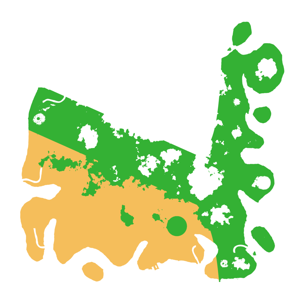 Biome Rust Map: Procedural Map, Size: 4000, Seed: 1494748660