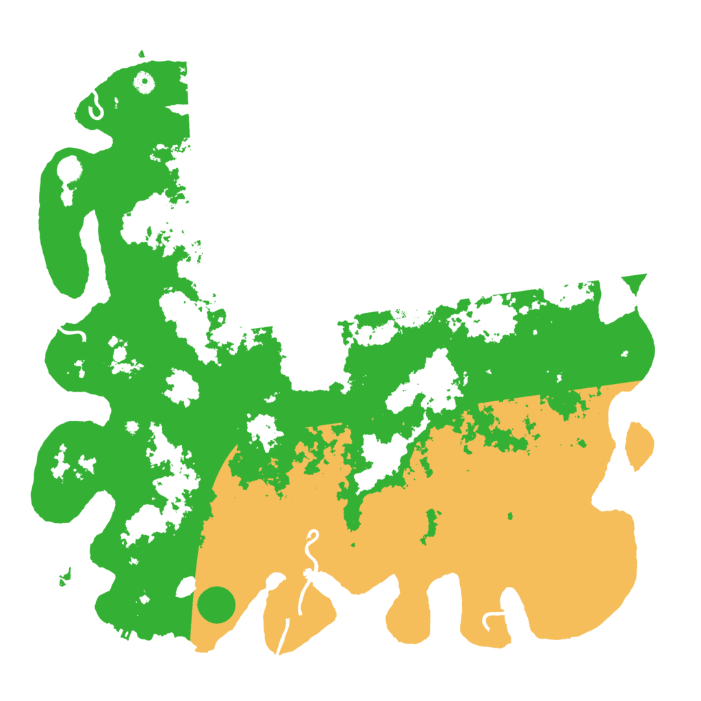 Biome Rust Map: Procedural Map, Size: 5000, Seed: 523197109