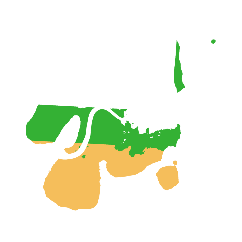 Biome Rust Map: Procedural Map, Size: 2200, Seed: 2014941522