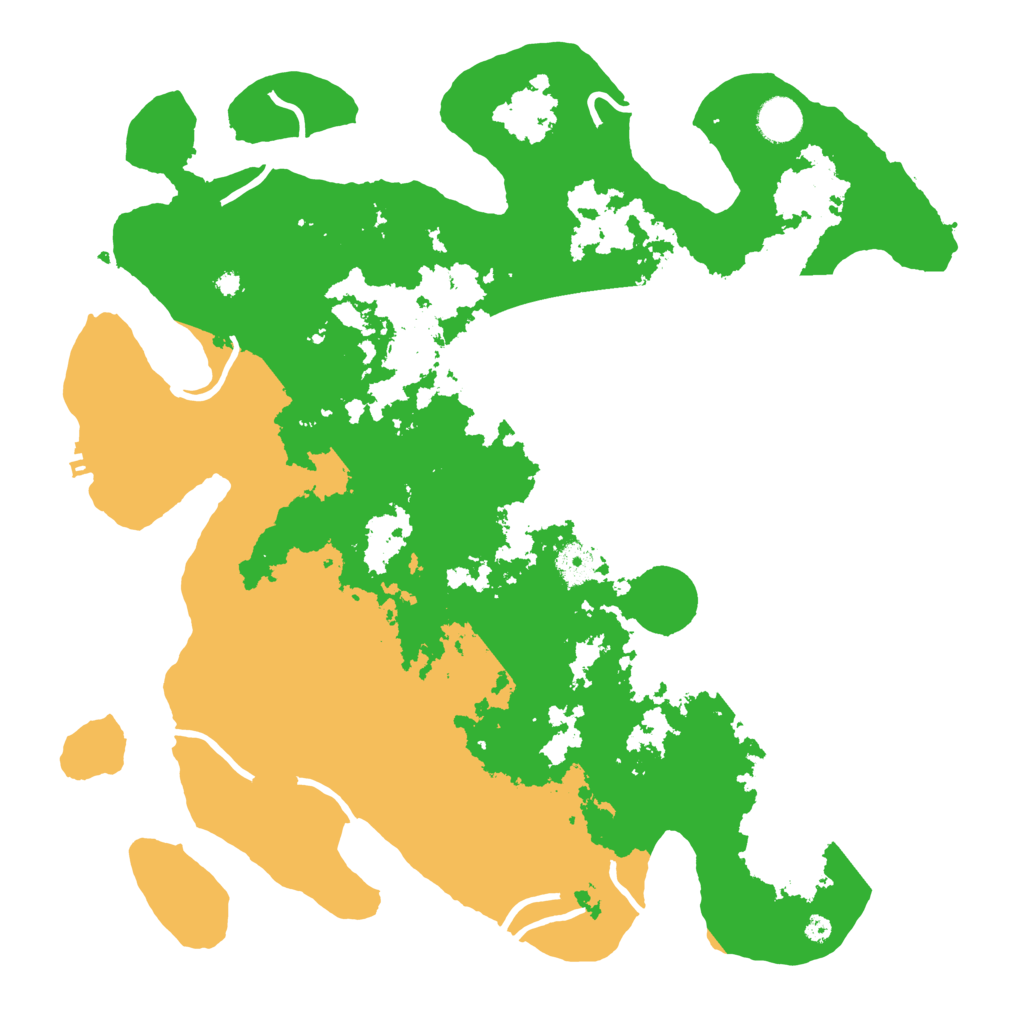 Biome Rust Map: Procedural Map, Size: 4000, Seed: 858601902