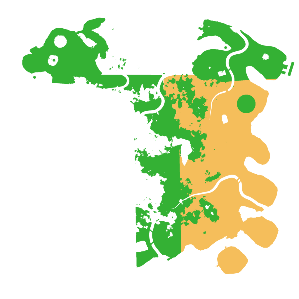 Biome Rust Map: Procedural Map, Size: 4250, Seed: 846705338