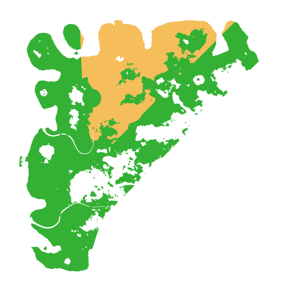 Biome Rust Map: Procedural Map, Size: 4250, Seed: 299763611