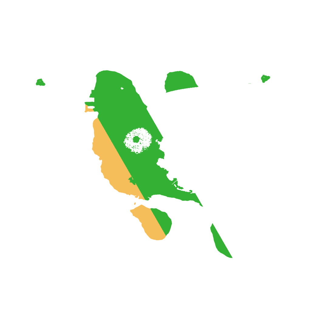 Biome Rust Map: Procedural Map, Size: 1850, Seed: 74354535