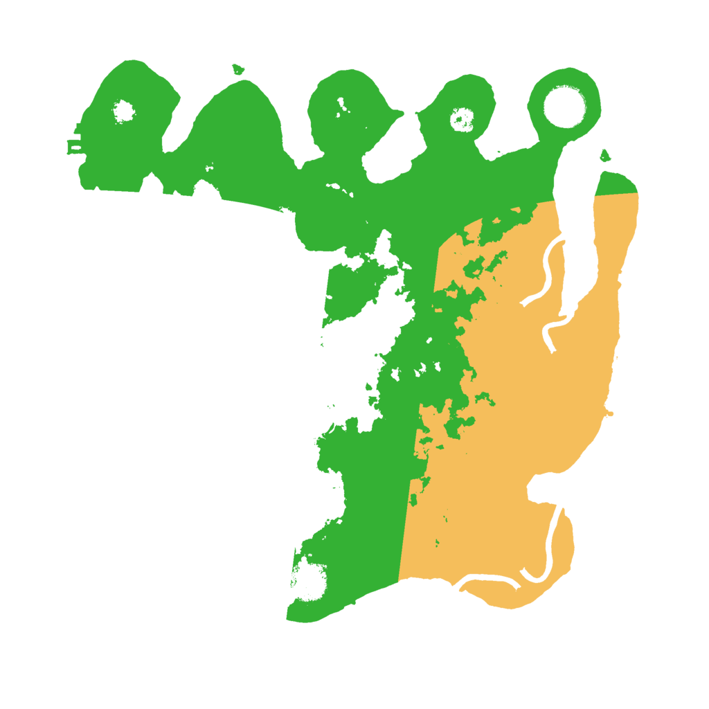 Biome Rust Map: Procedural Map, Size: 3000, Seed: 1623289