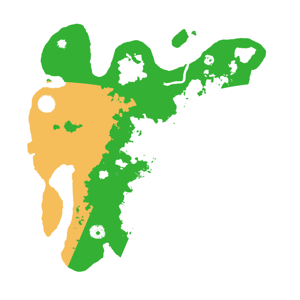 Biome Rust Map: Procedural Map, Size: 3046, Seed: 3167