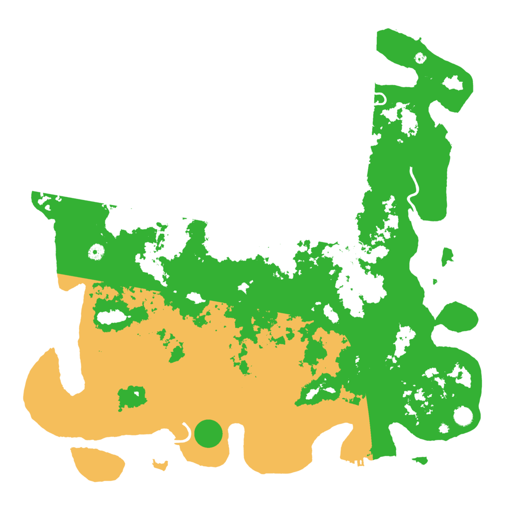 Biome Rust Map: Procedural Map, Size: 4800, Seed: 13376969