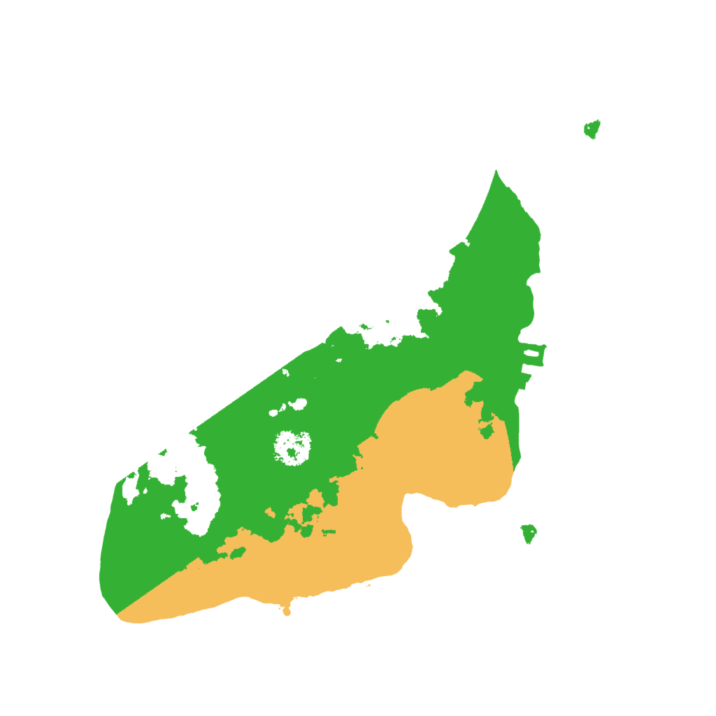 Biome Rust Map: Procedural Map, Size: 2000, Seed: 176565542