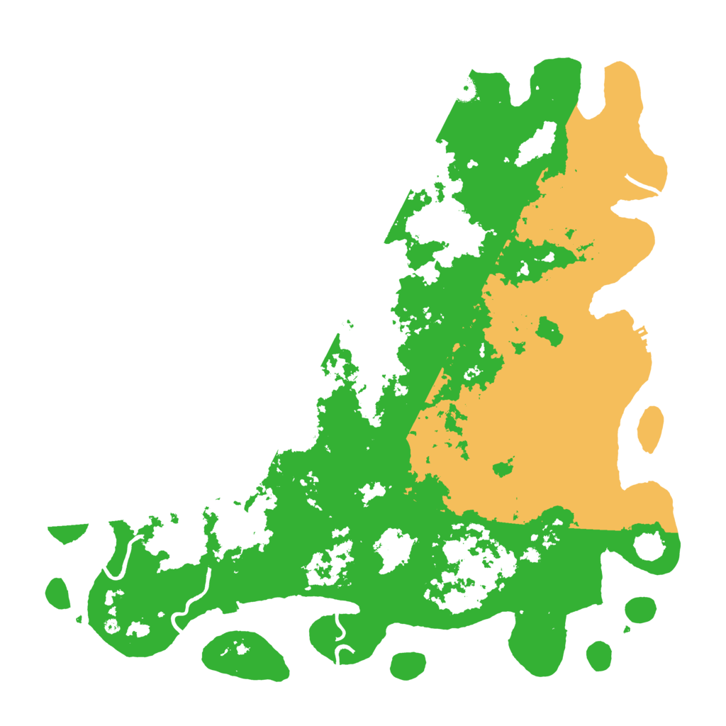Biome Rust Map: Procedural Map, Size: 5000, Seed: 64234