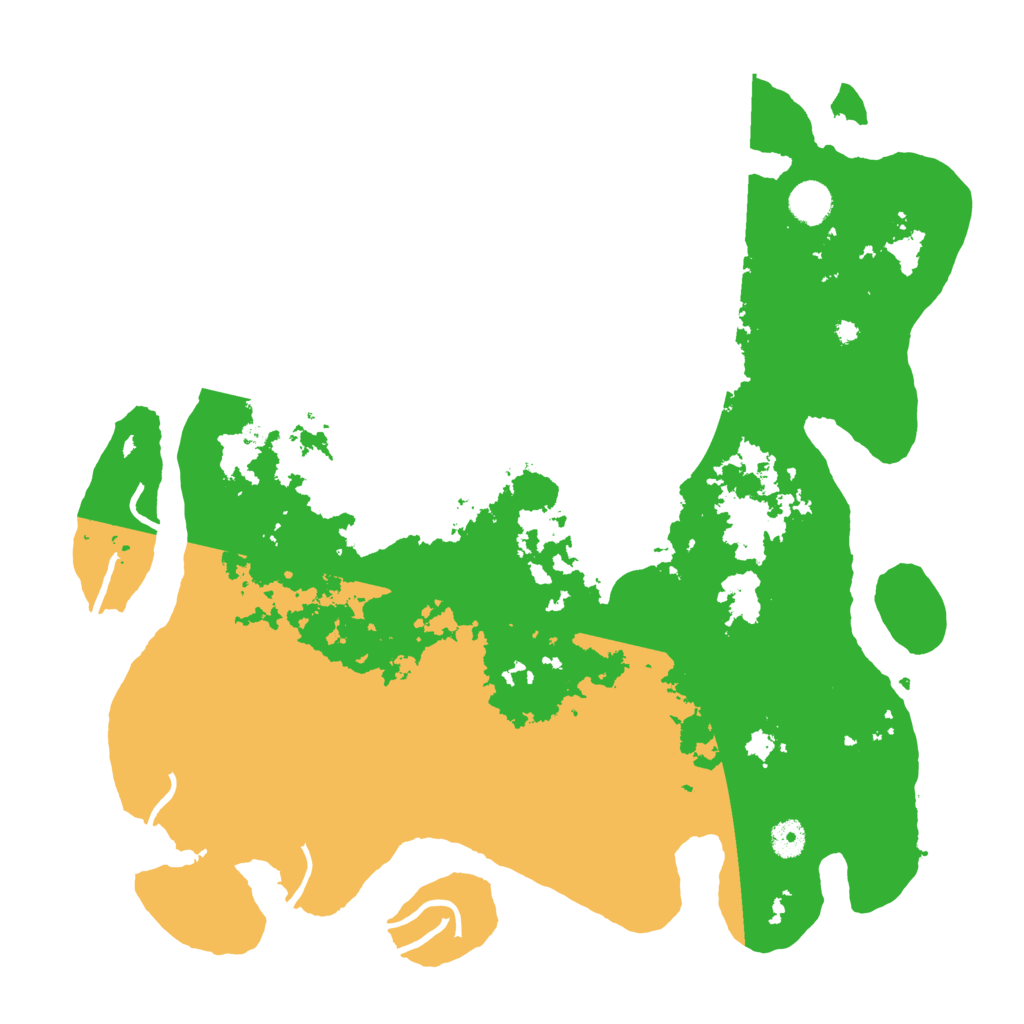 Biome Rust Map: Procedural Map, Size: 4250, Seed: 15247