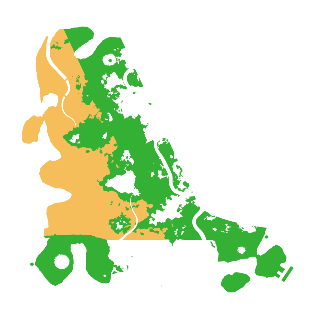 Biome Rust Map: Procedural Map, Size: 3800, Seed: 1663474526