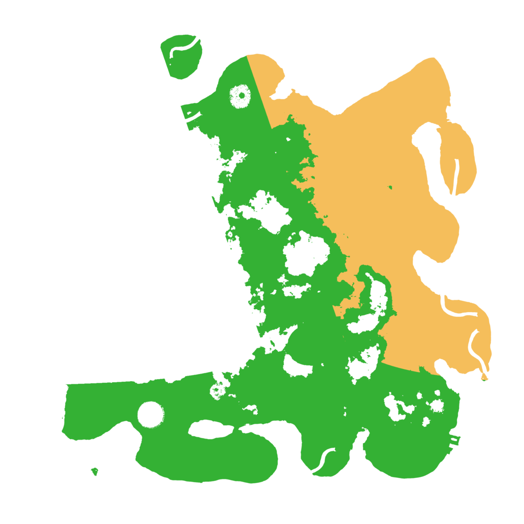 Biome Rust Map: Procedural Map, Size: 3500, Seed: 356005632