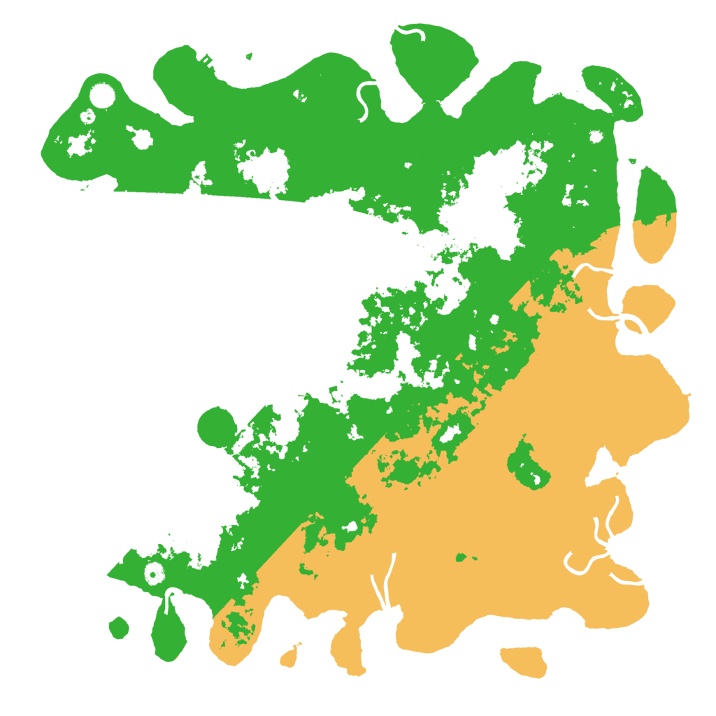 Biome Rust Map: Procedural Map, Size: 5000, Seed: 3449856