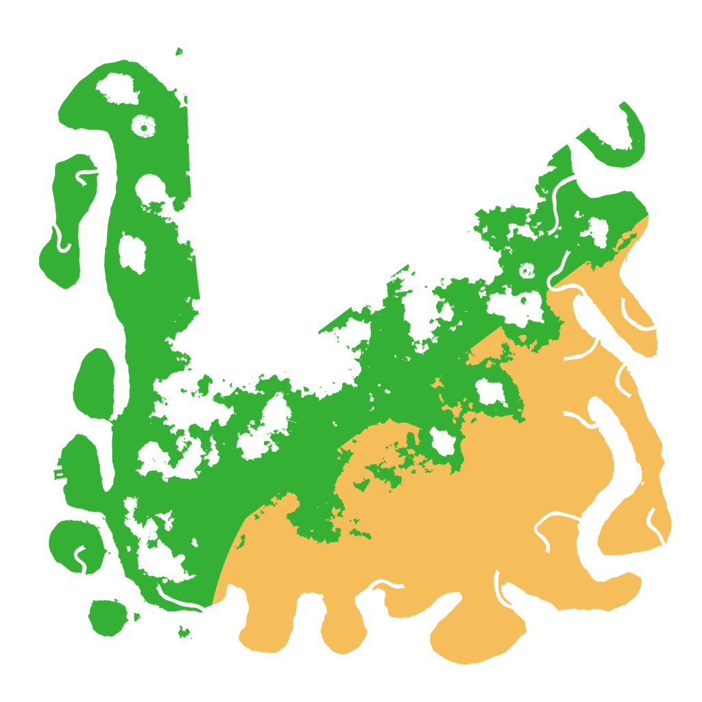 Biome Rust Map: Procedural Map, Size: 4500, Seed: 1209337283