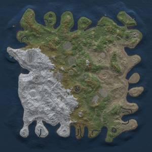 Thumbnail Rust Map: Procedural Map, Size: 4250, Seed: 308212293, 18 Monuments