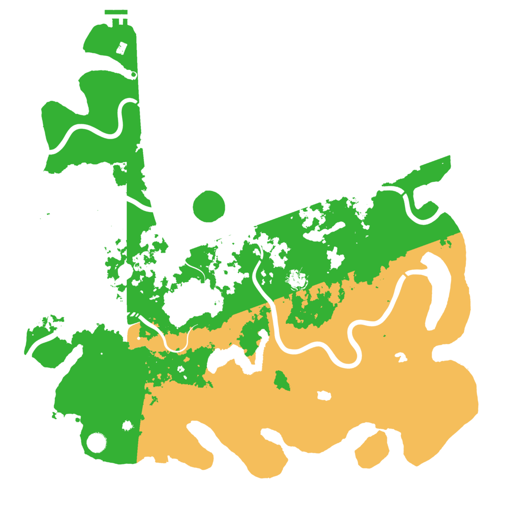 Biome Rust Map: Procedural Map, Size: 4500, Seed: 1316790900
