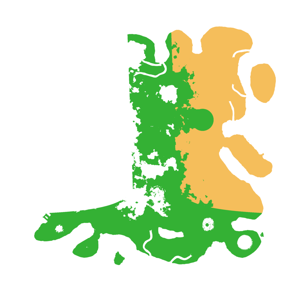 Biome Rust Map: Procedural Map, Size: 3500, Seed: 1179702071
