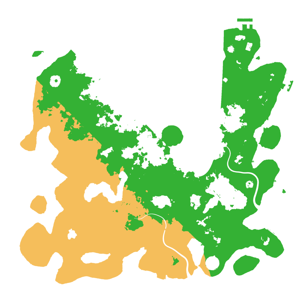 Biome Rust Map: Procedural Map, Size: 4000, Seed: 1803400690