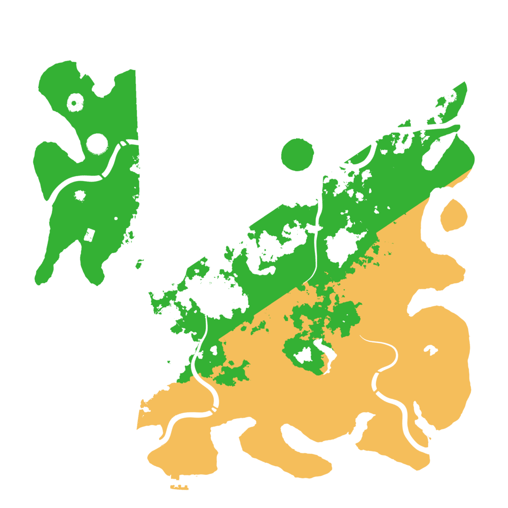 Biome Rust Map: Procedural Map, Size: 4250, Seed: 1633410338