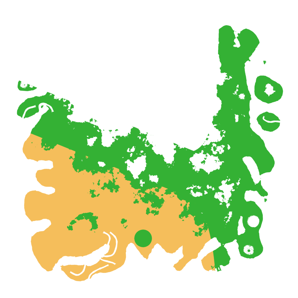 Biome Rust Map: Procedural Map, Size: 4500, Seed: 966853974