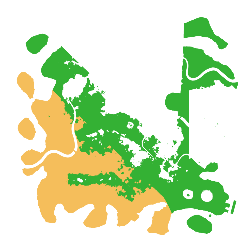Biome Rust Map: Procedural Map, Size: 3750, Seed: 1433773012