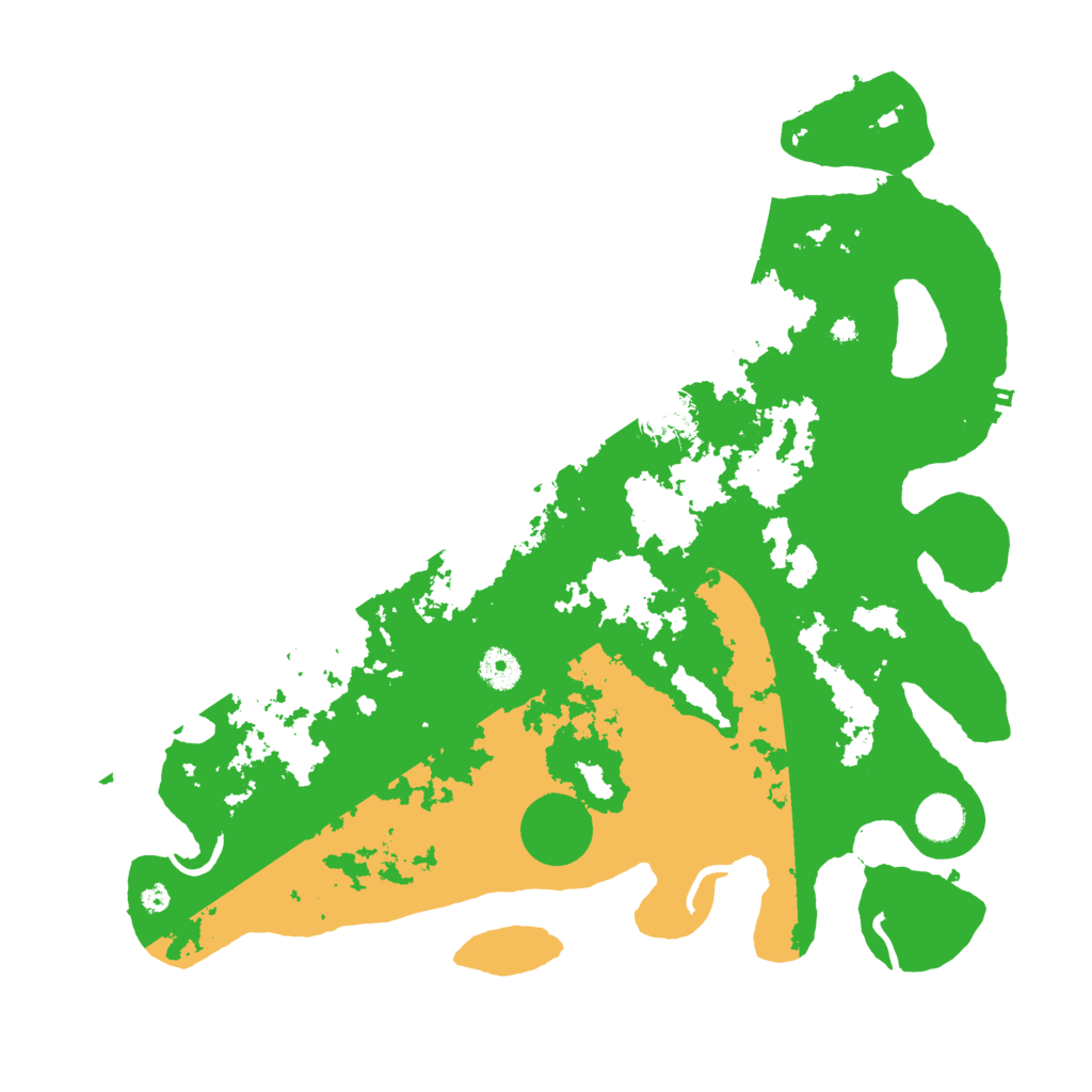 Biome Rust Map: Procedural Map, Size: 4000, Seed: 4999