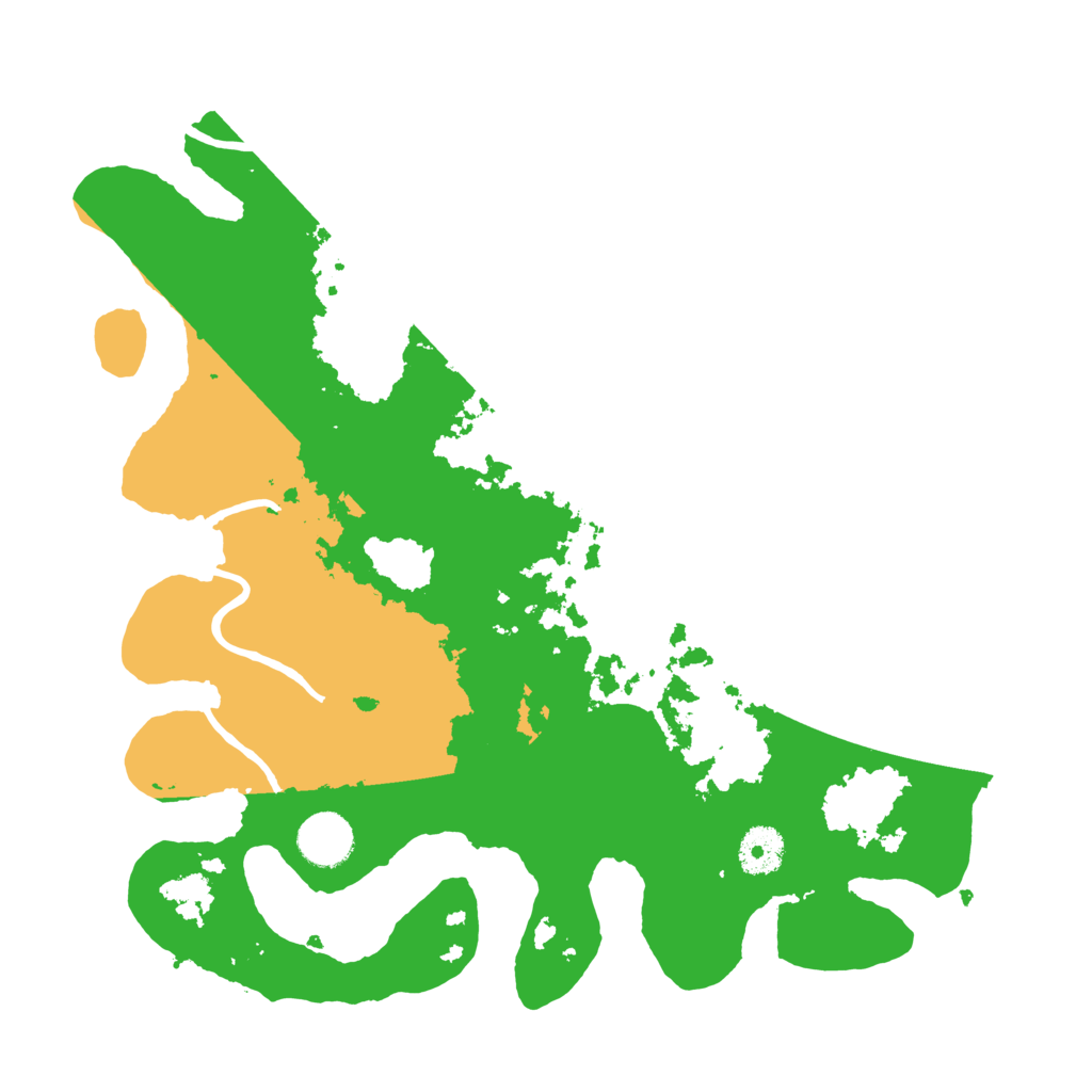 Biome Rust Map: Procedural Map, Size: 3500, Seed: 1266187613