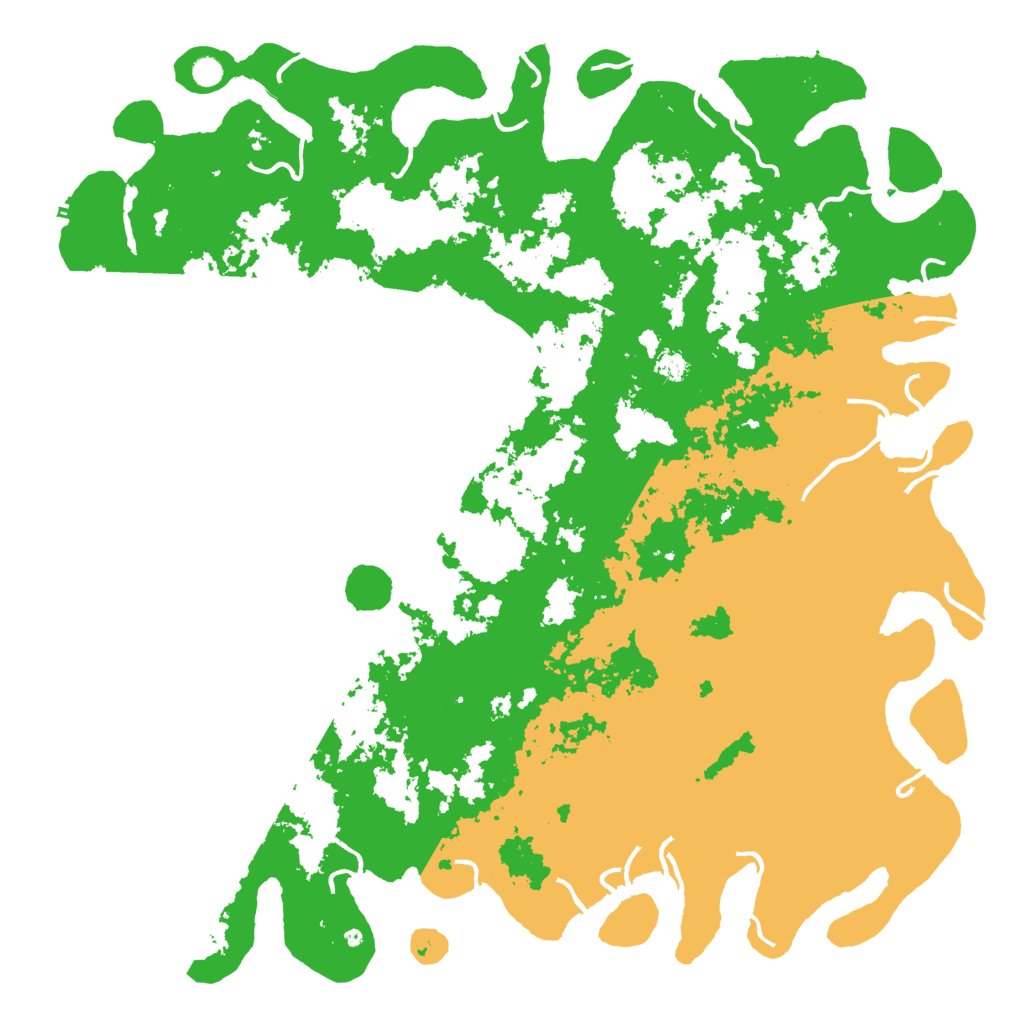 Biome Rust Map: Procedural Map, Size: 6000, Seed: 76584539