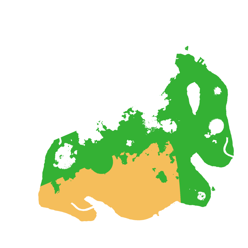 Biome Rust Map: Procedural Map, Size: 3000, Seed: 1817299486