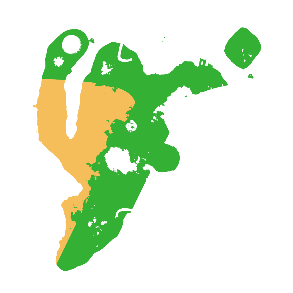 Biome Rust Map: Procedural Map, Size: 2750, Seed: 28370007