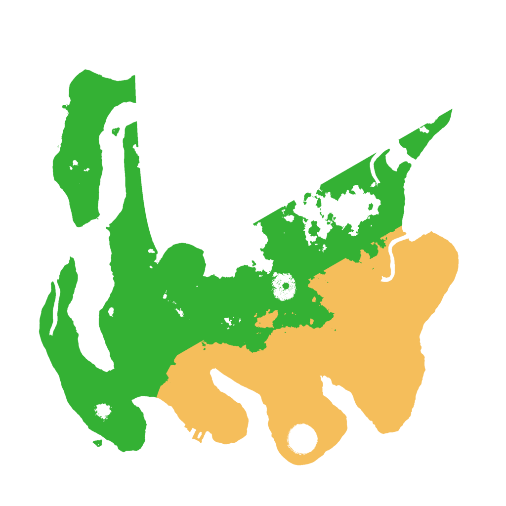 Biome Rust Map: Procedural Map, Size: 3000, Seed: 62410750