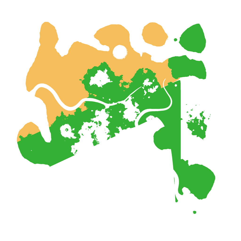 Biome Rust Map: Procedural Map, Size: 3000, Seed: 1928204962