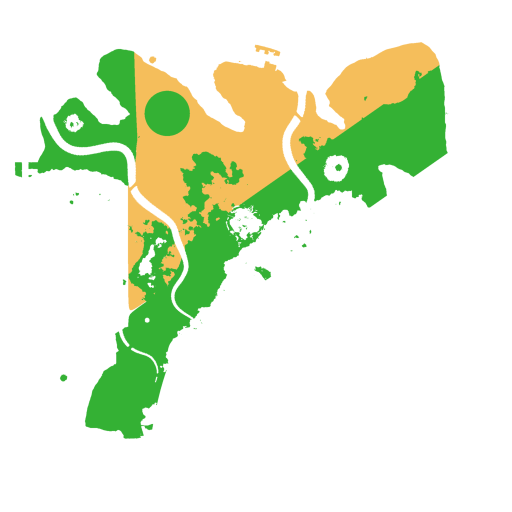 Biome Rust Map: Procedural Map, Size: 3000, Seed: 862676347