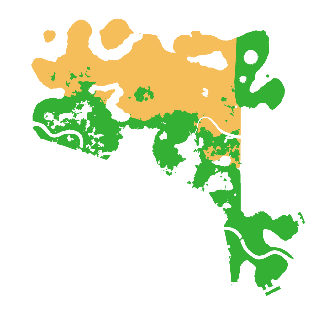 Biome Rust Map: Procedural Map, Size: 4000, Seed: 260877008