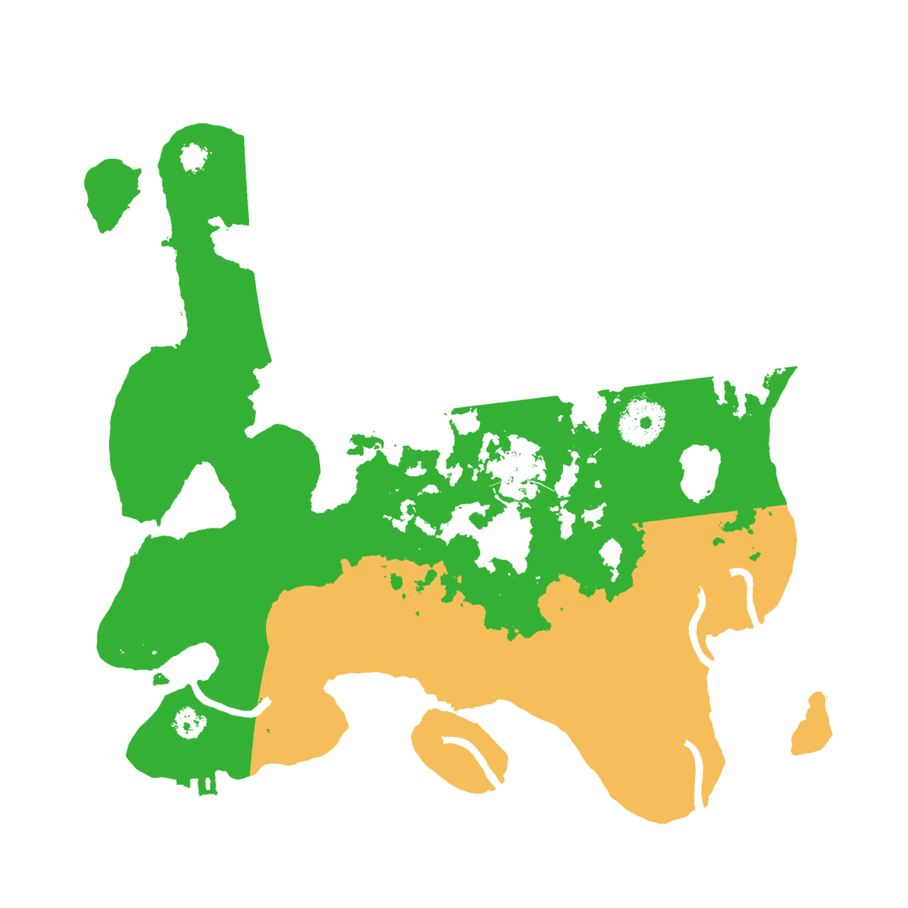 Biome Rust Map: Procedural Map, Size: 3000, Seed: 997530379