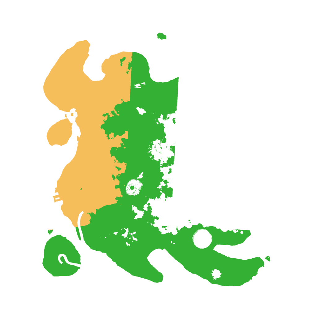 Biome Rust Map: Procedural Map, Size: 3000, Seed: 1325138344