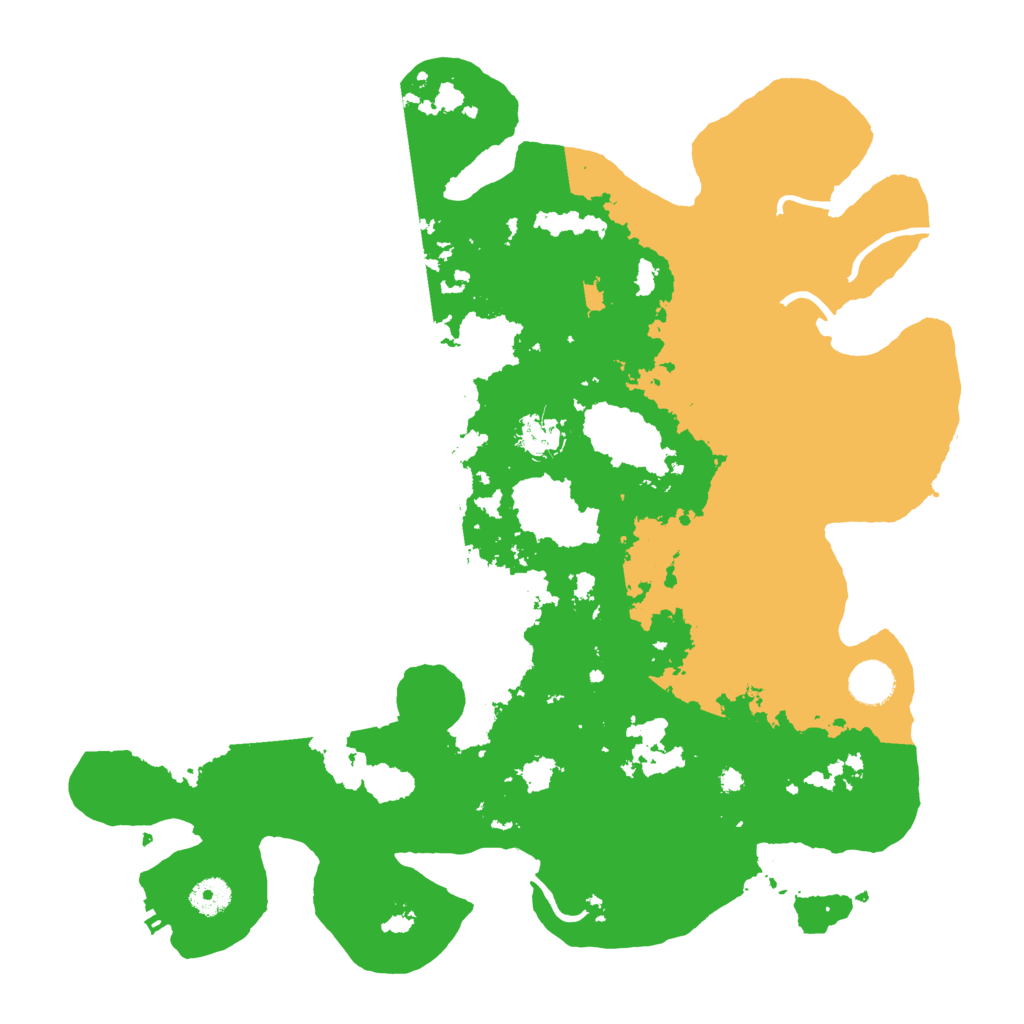 Biome Rust Map: Procedural Map, Size: 4000, Seed: 655345355