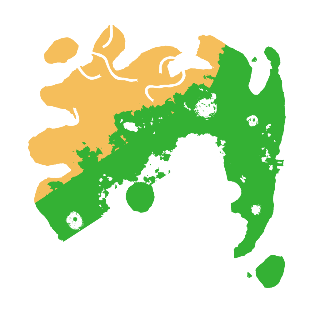 Biome Rust Map: Procedural Map, Size: 3000, Seed: 1972