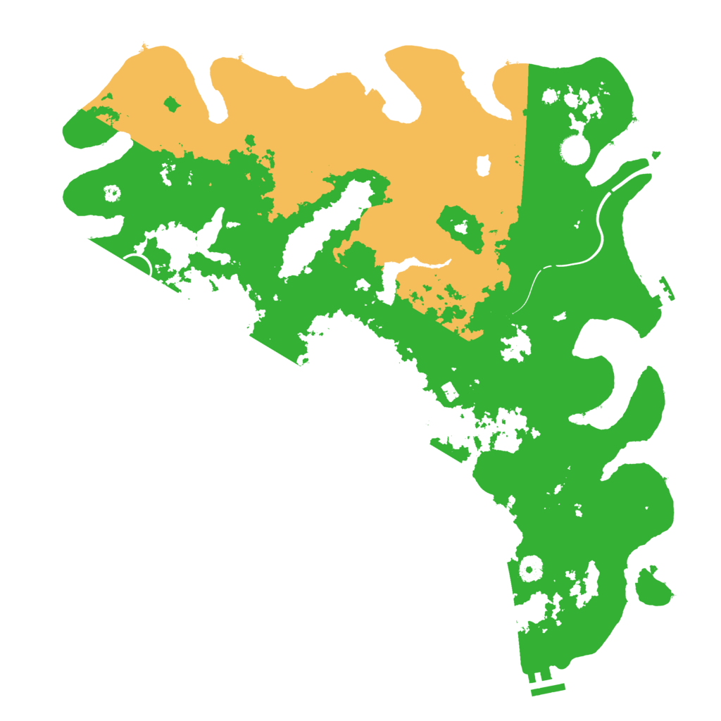 Biome Rust Map: Procedural Map, Size: 4250, Seed: 243552848