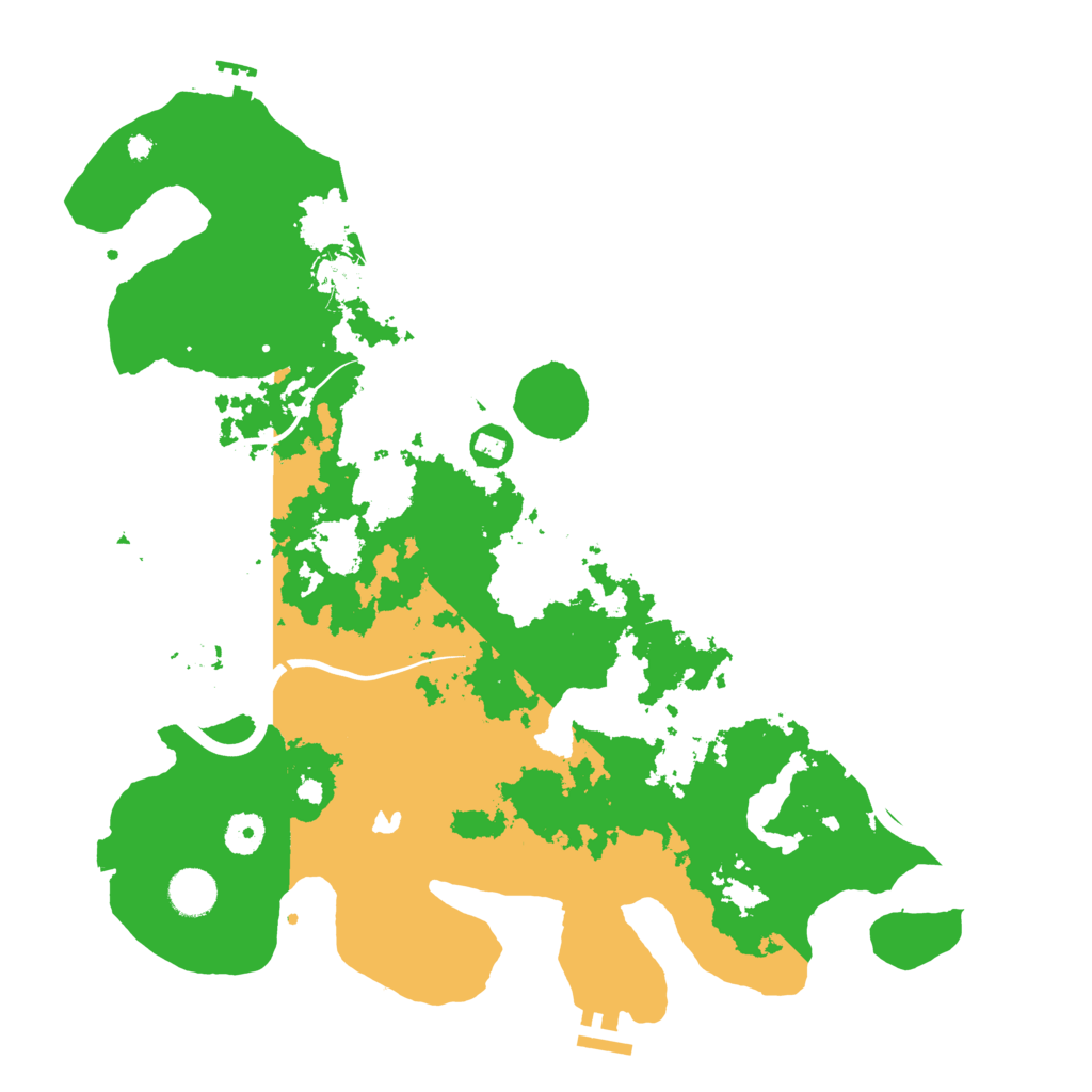 Biome Rust Map: Procedural Map, Size: 4000, Seed: 1868885895